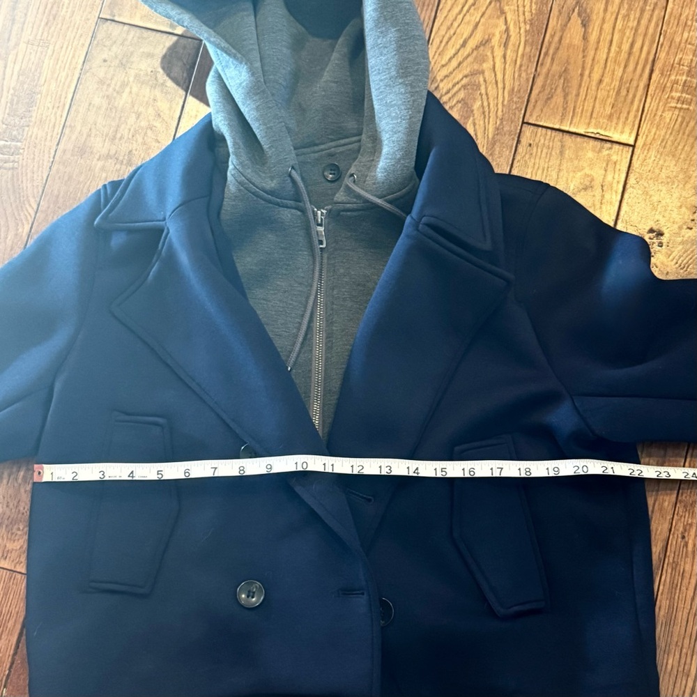 Maeve Twofer Hooded Peacoat - Picture 5 of 7